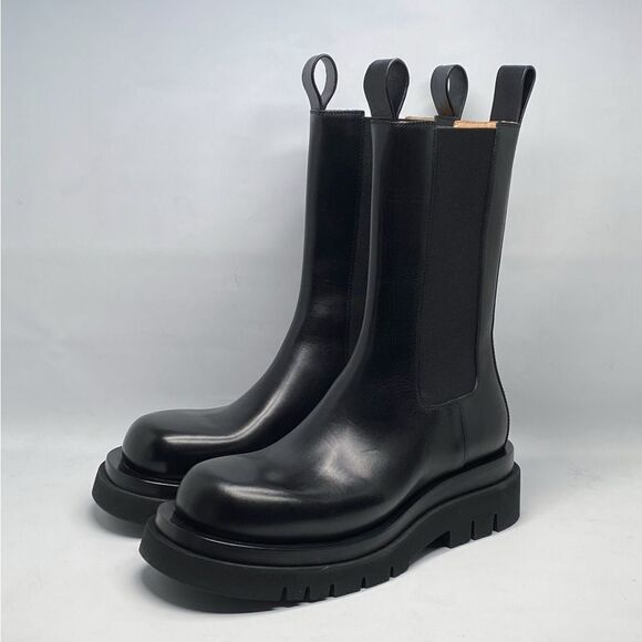 Bottega Veneta Lug Sole Leather Chelsea Boots size 39 - Picture 5 of 15